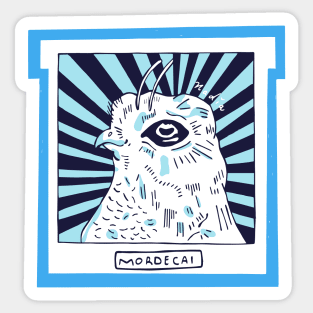 Go Mordecai Sticker